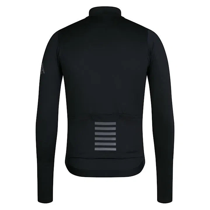 RAPHA Pro Team Long Sleeve Midweight Jersey - BLW Black/White