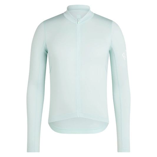 RAPHA Pro Team Long Sleeve Midweight Jersey - FAW Aqua/White