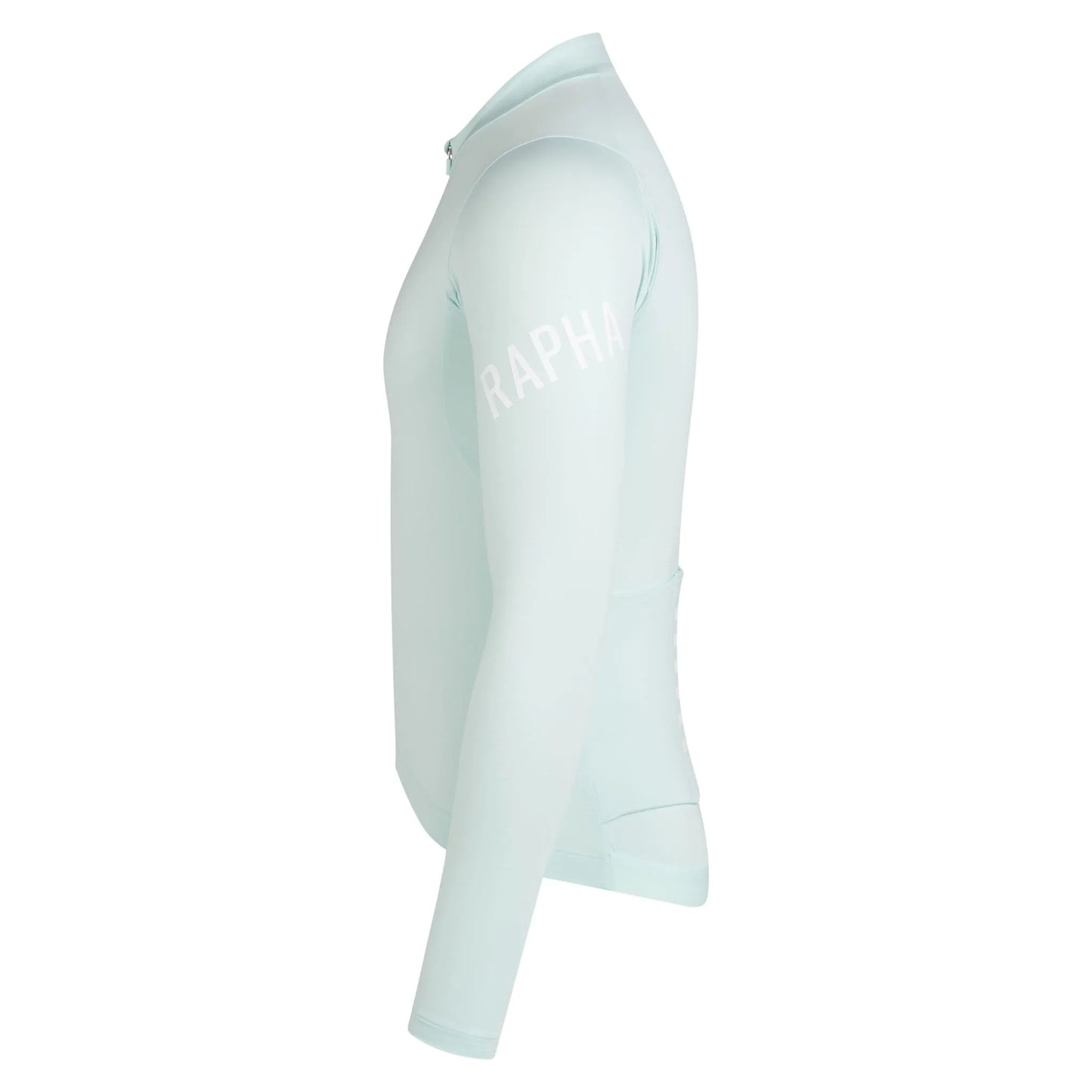 RAPHA Pro Team Long Sleeve Midweight Jersey - FAW Aqua/White