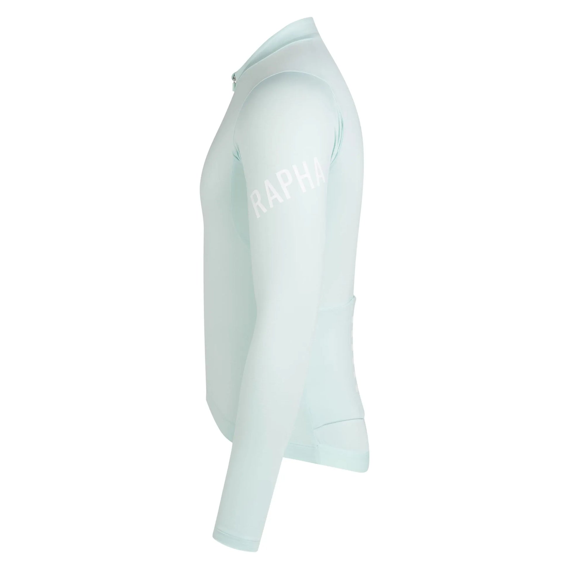 RAPHA Pro Team Long Sleeve Midweight Jersey - FAW Aqua/White