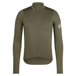 RAPHA Pro Team Long Sleeve Midweight Jersey - KLW Moss Green/White