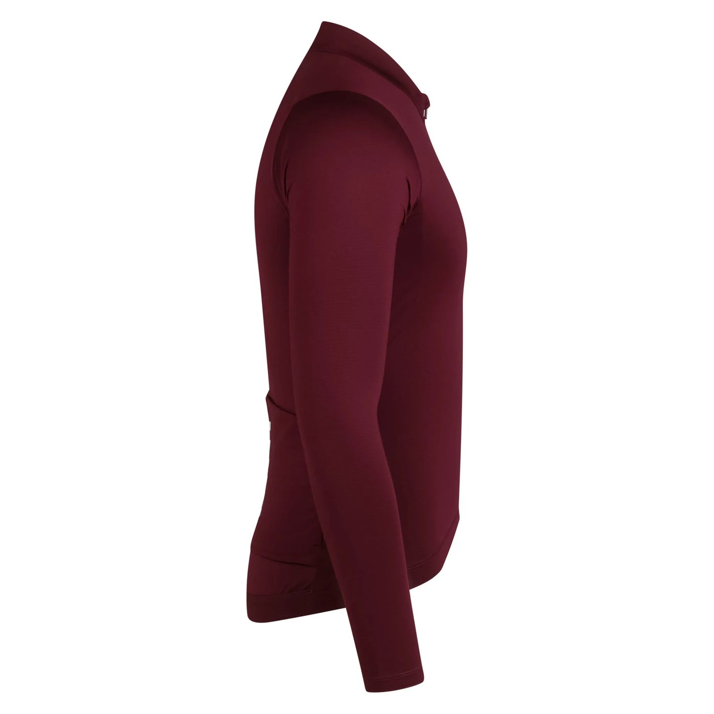 RAPHA Pro Team Long Sleeve Midweight Jersey - PRY Port/White