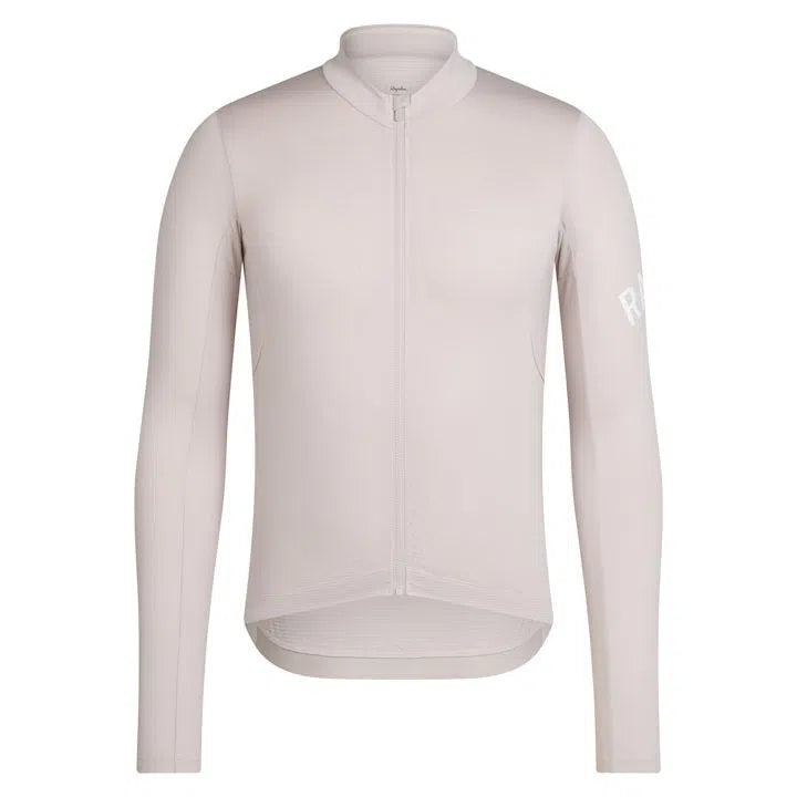 RAPHA Pro Team Long Sleeve Midweight Jersey - SGA Silver Gray