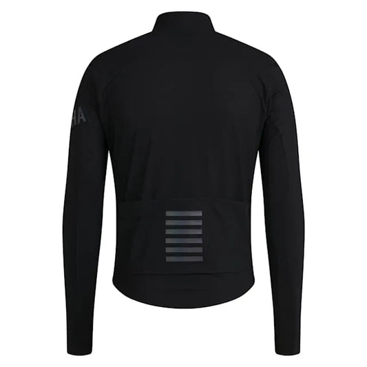 RAPHA Pro Team Long Sleeve Shadow Jersey - BLW Black/White