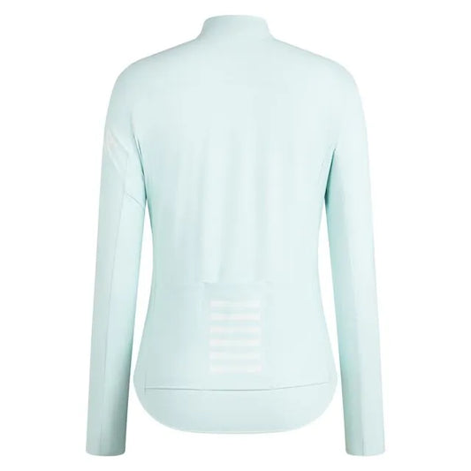 RAPHA Pro Team Long Sleeve Shadow Women Jersey - FAW Aqua/White