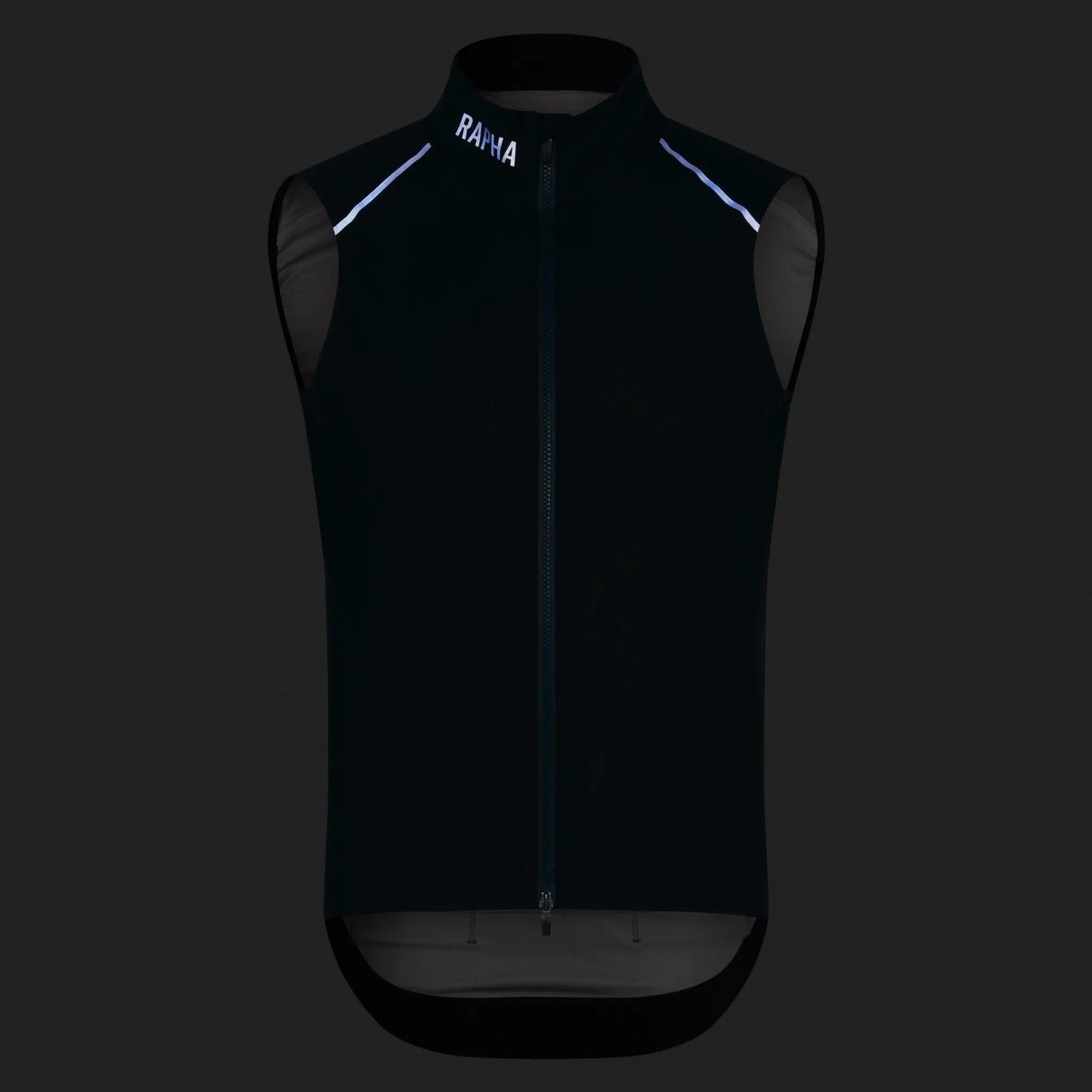 RAPHA Pro Team Shadow Gilet - ASE Black Silver
