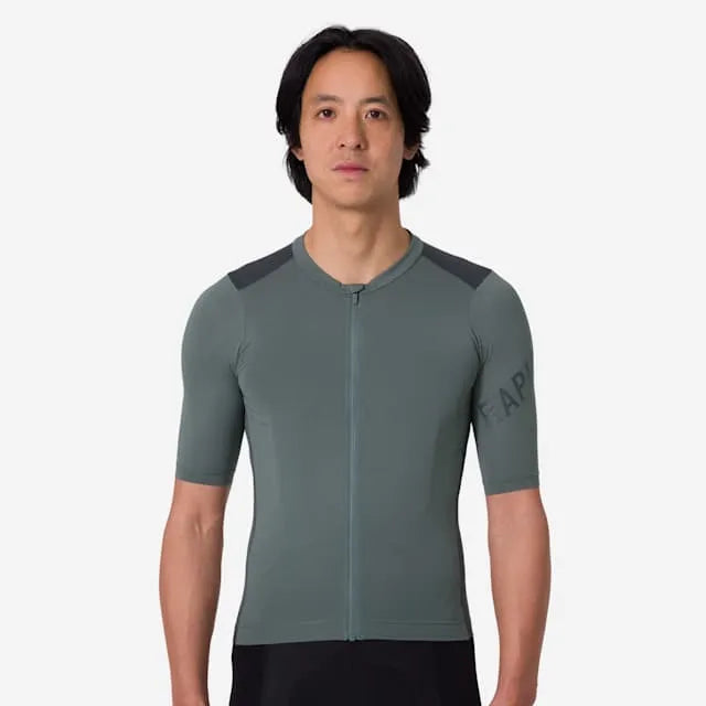 RAPHA Pro Team Training Jersey - BGU Balsam Green/Onyx | Velodrom RAPHA Pro Team Training Jersey - BGU Balsam Green/Onyx | Velodrom