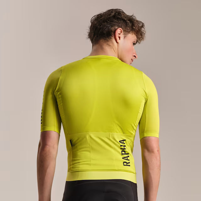 RAPHA Pro Team Training Jersey - CIT Chartreuse/Black
