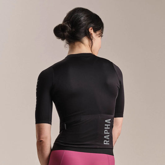 RAPHA Pro Team Training Women Jersey III - CAI Black/Dark Grey