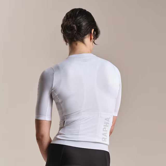 RAPHA Pro Team Training Women Jersey III - WGG White/Silver