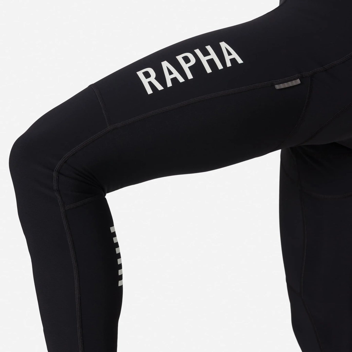 RAPHA Pro Team Winter Bib Tight - Black/White