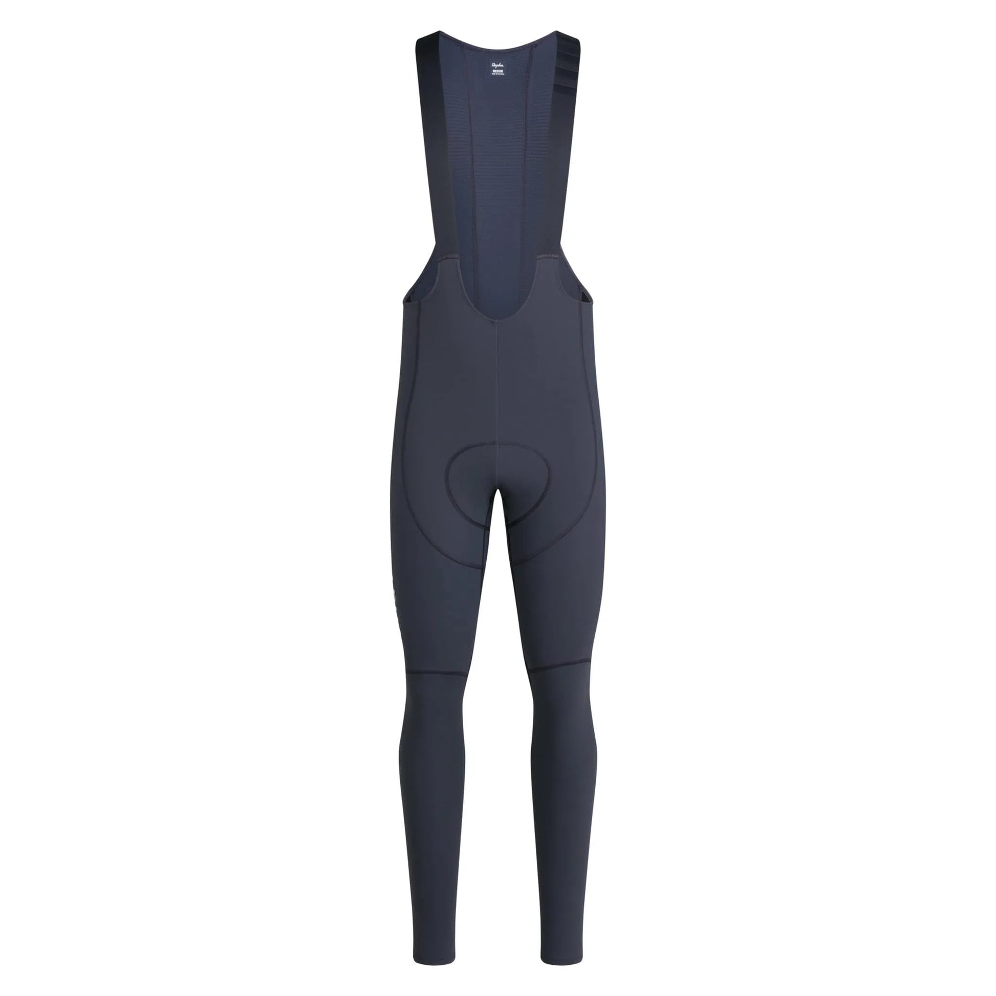 RAPHA Pro Team Winter Bib Tights - Dark Grey/White