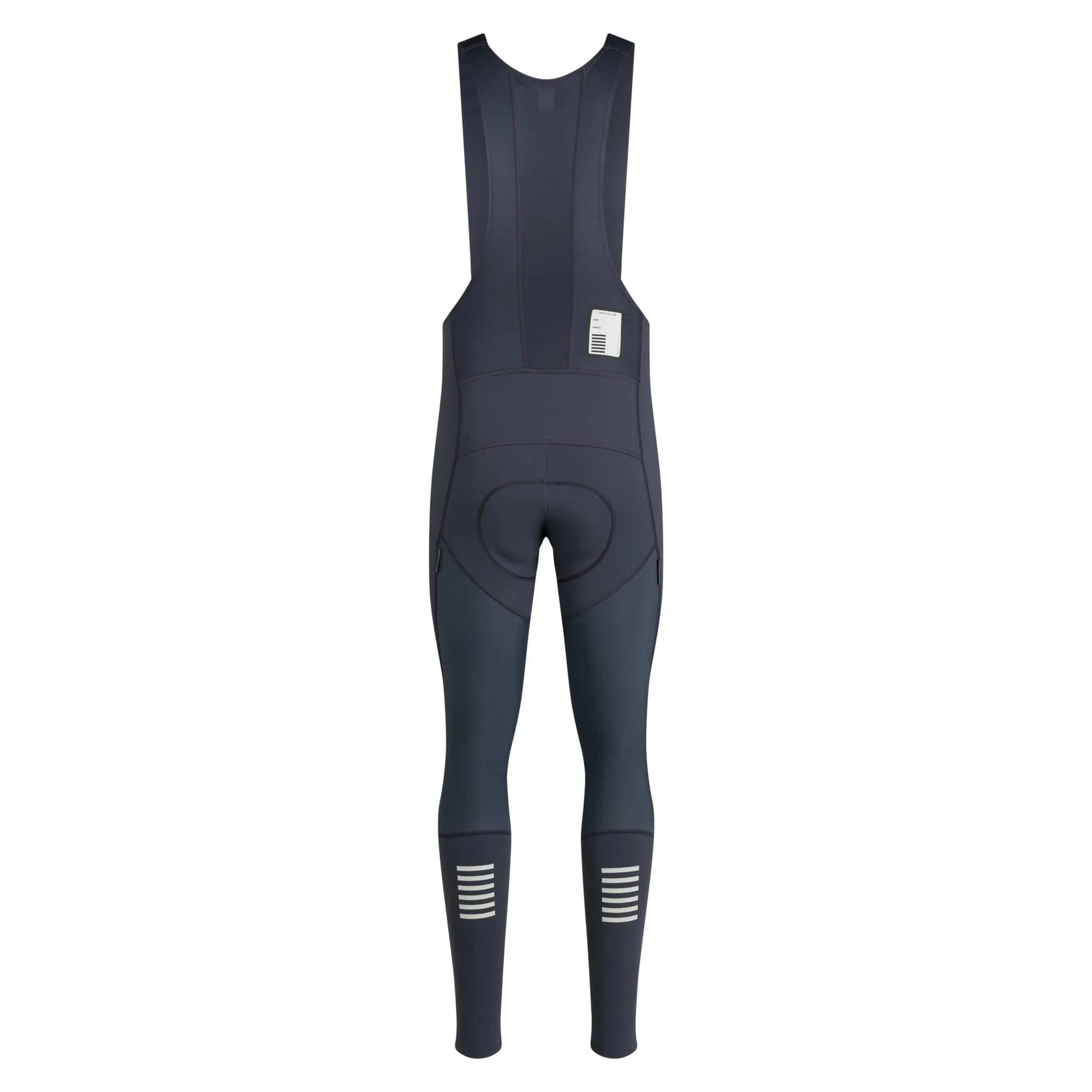 RAPHA Pro Team Winter Bib Tights - Dark Grey/White
