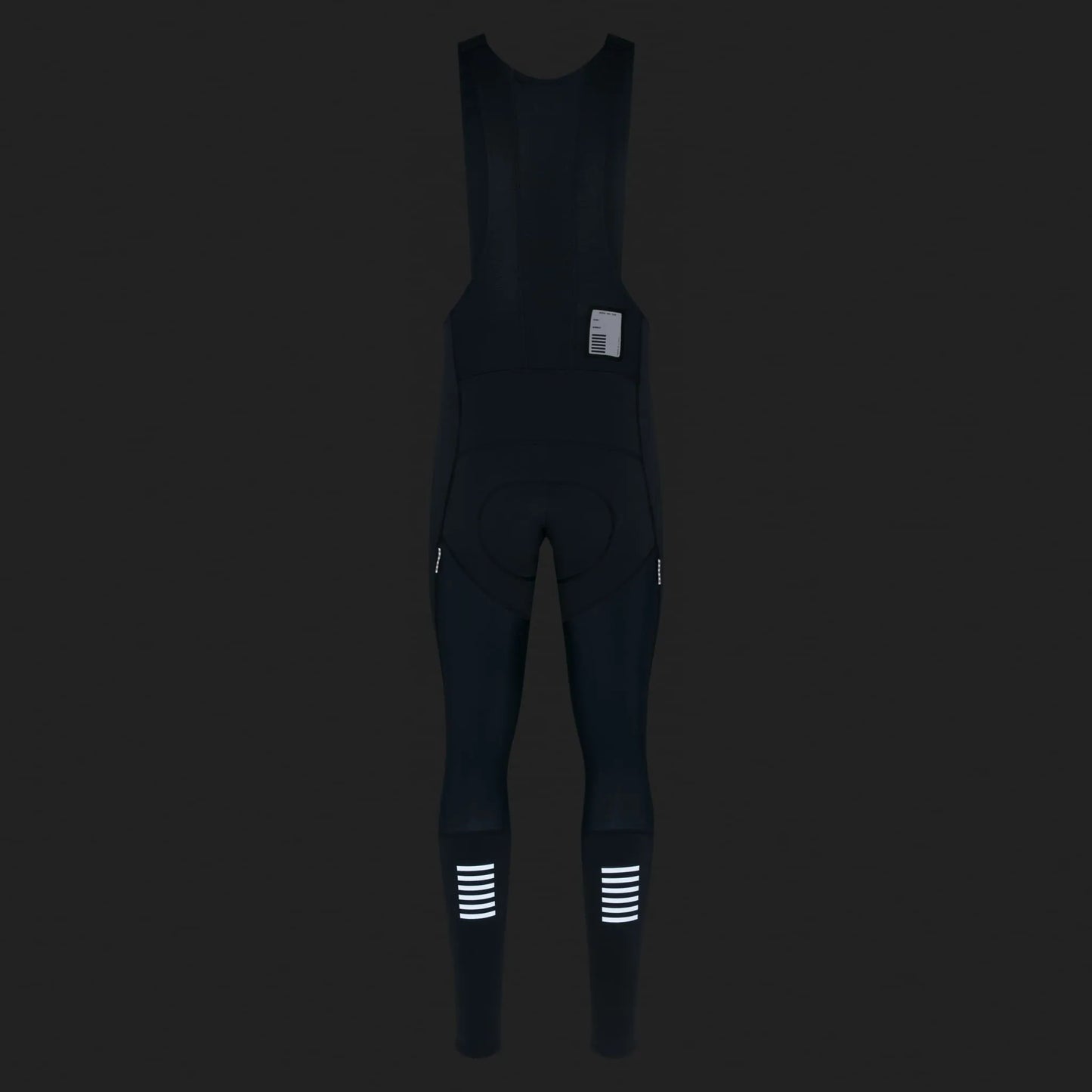 RAPHA Pro Team Winter Bib Tights - Dark Grey/White