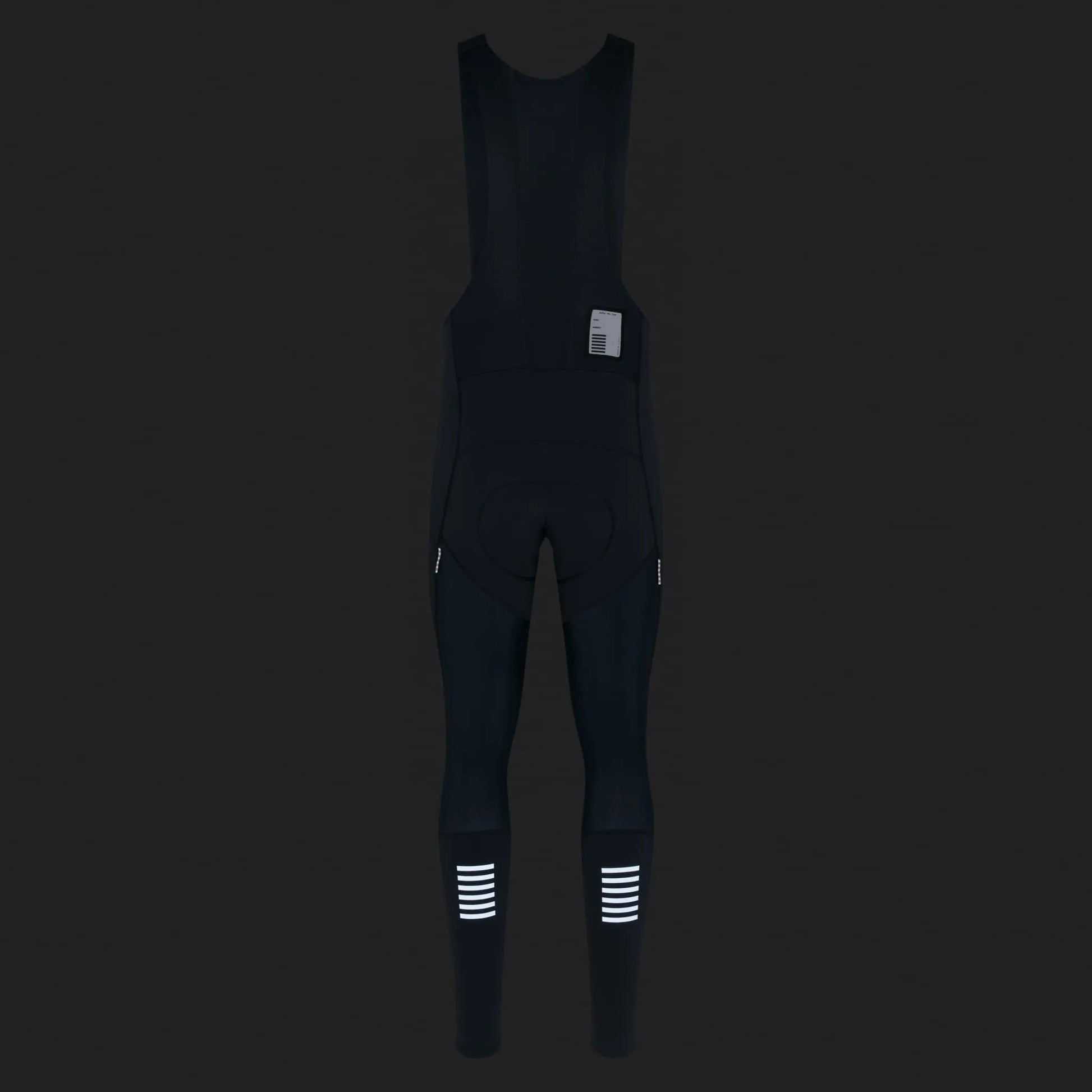 RAPHA Pro Team Winter Bib Tights - Dark Grey/White