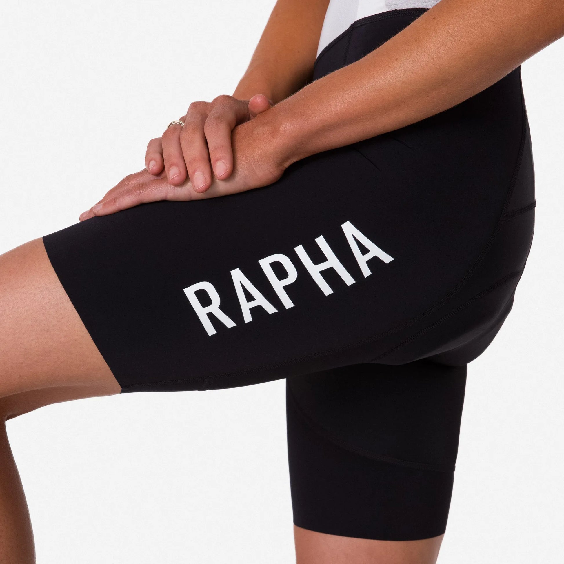 RAPHA Pro Team Women Bib Shorts III Regular - BLW Black/White
