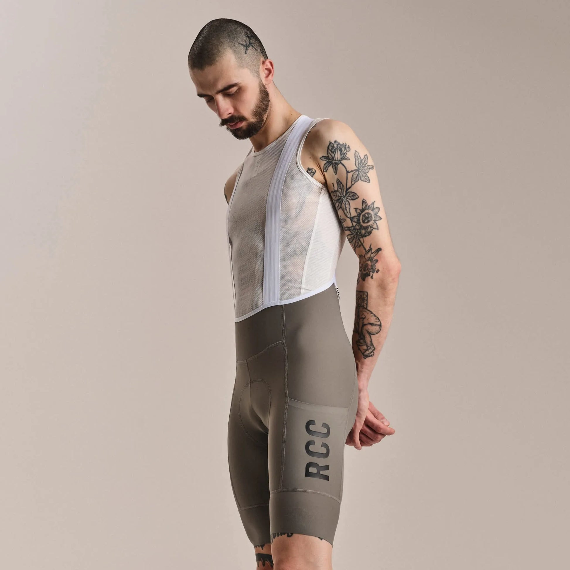 RAPHA RCC Pro Team Cargo Bib Short - Smoke/White
