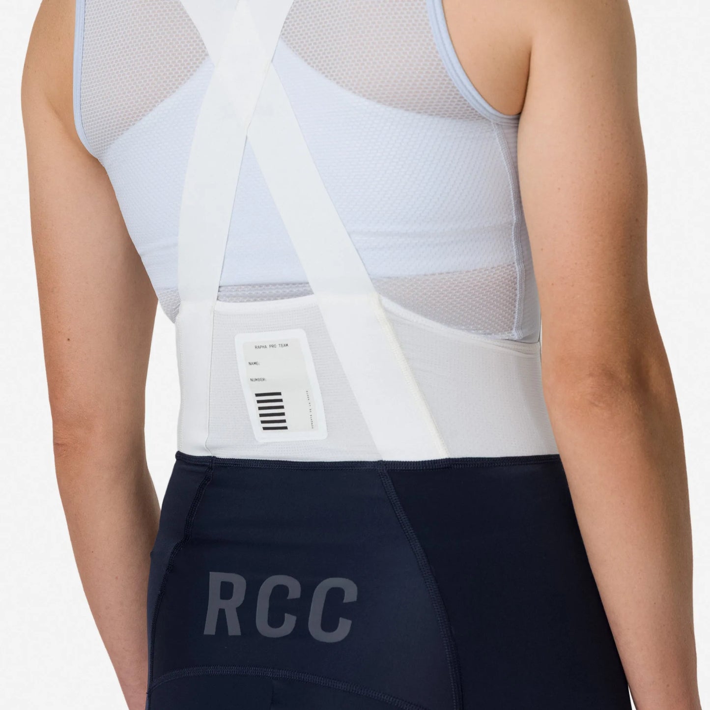 RAPHA RCC Women's Pro Team Bib Shorts - Dark Navy/White