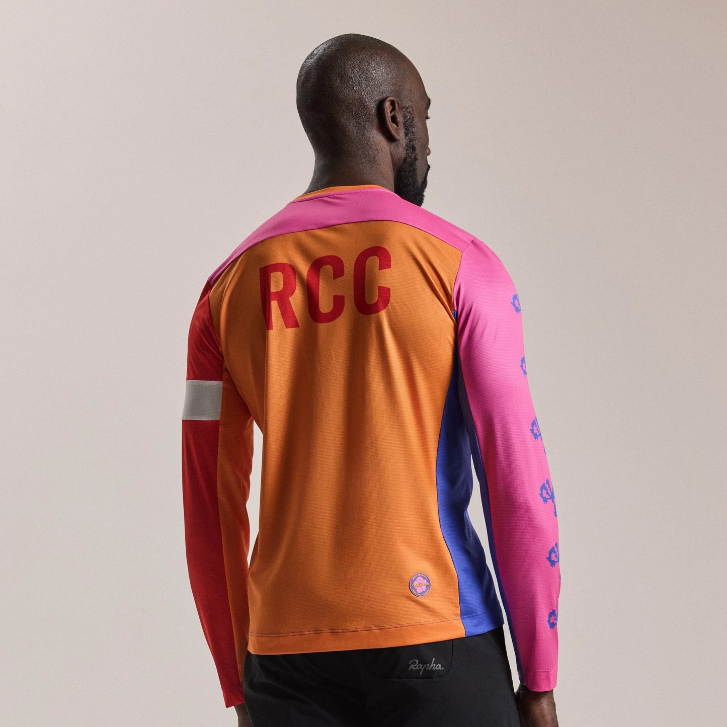 RAPHA RCC + Yinka Ilori Men's Long Sleeve Tech Tee - Multicolour