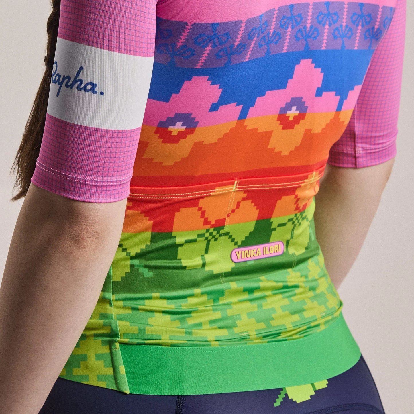 RAPHA RCC + Yinka Ilori Women's Pro Team Rouleur Jersey - Multicolour
