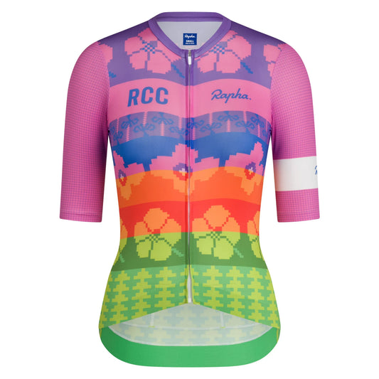 RAPHA RCC + Yinka Ilori Women's Pro Team Rouleur Jersey - Multicolour
