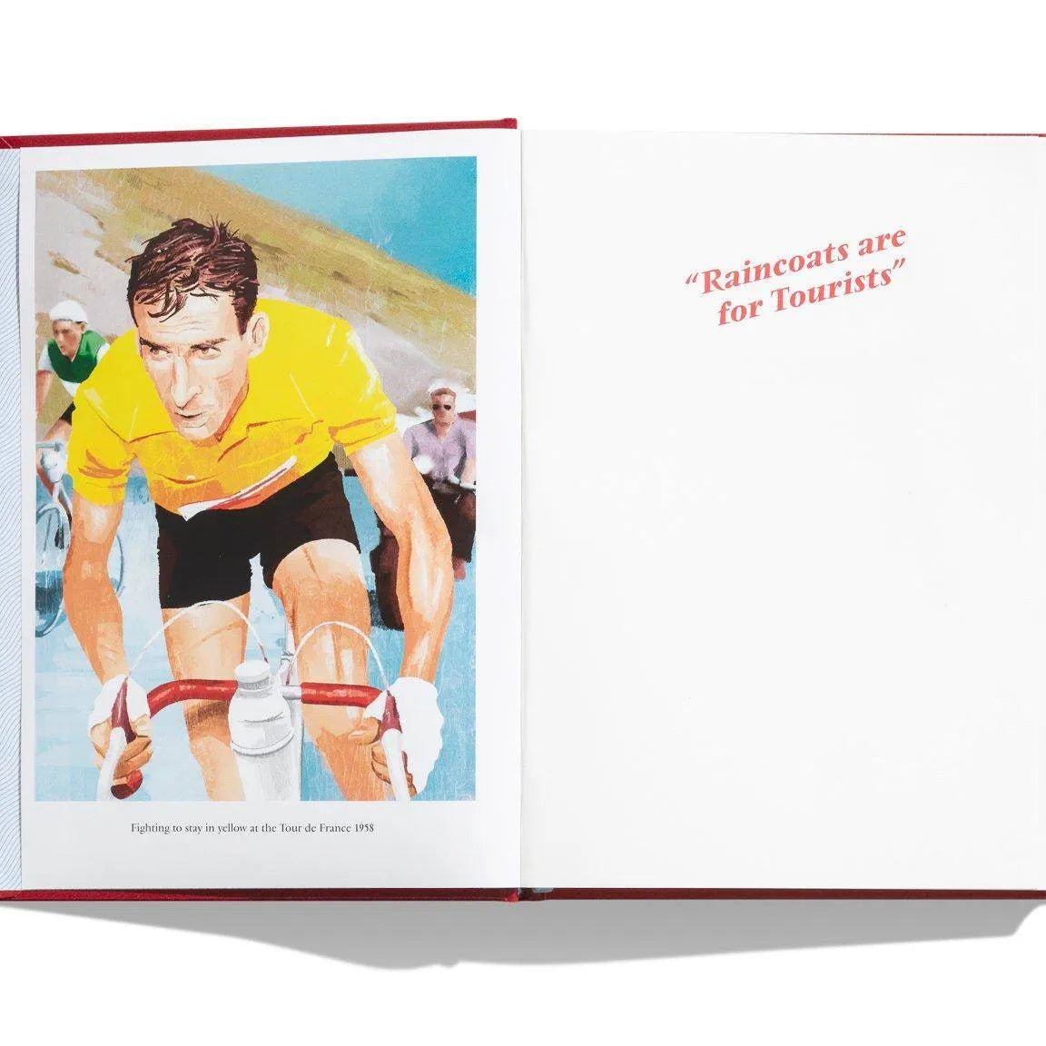 RAPHA Raincoats Are For Tourists - Red