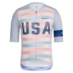 RAPHA USA Men's Pro Team Rouleur Jersey - Multicolour