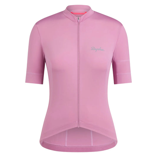 RAPHA Women Brevet Element Jersey - MOV Dusty Mauve Silver Refective