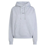RAPHA Women Cotton Hoodie - LGA Light Grey/Black