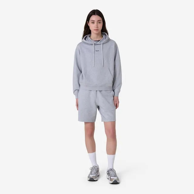 RAPHA Women Cotton Hoodie - LGA Light Grey/Black