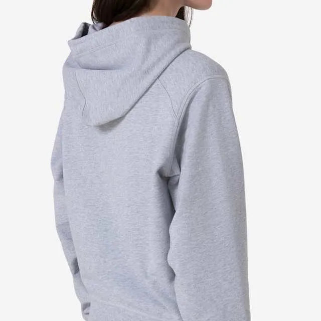 RAPHA Women Cotton Hoodie - LGA Light Grey/Black