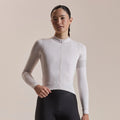 RAPHA Women Pro Team Long Sleeve Midweight Jersey - Blush/White