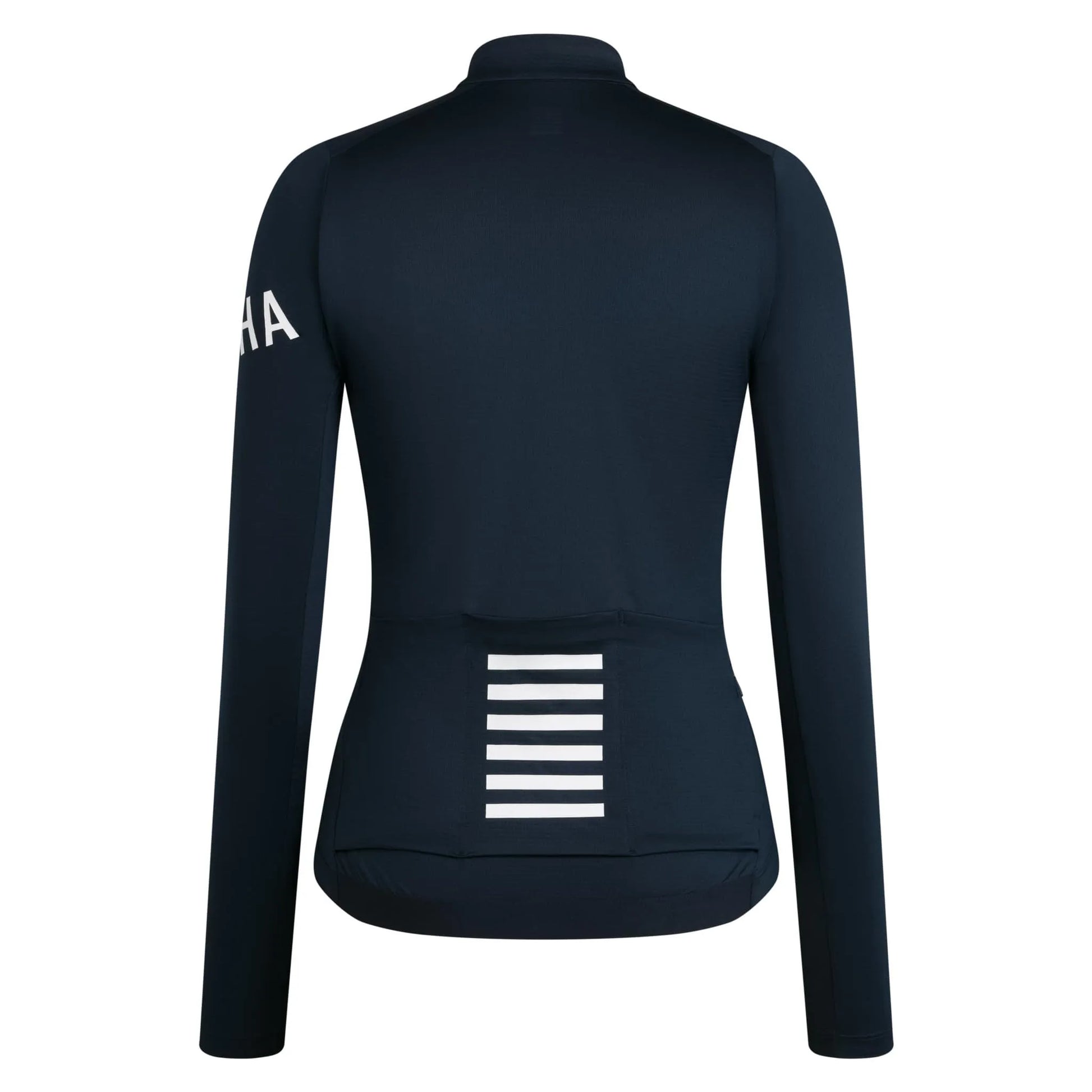 RAPHA Women Pro Team Long Sleeve Midweight Jersey - CAR Carbon