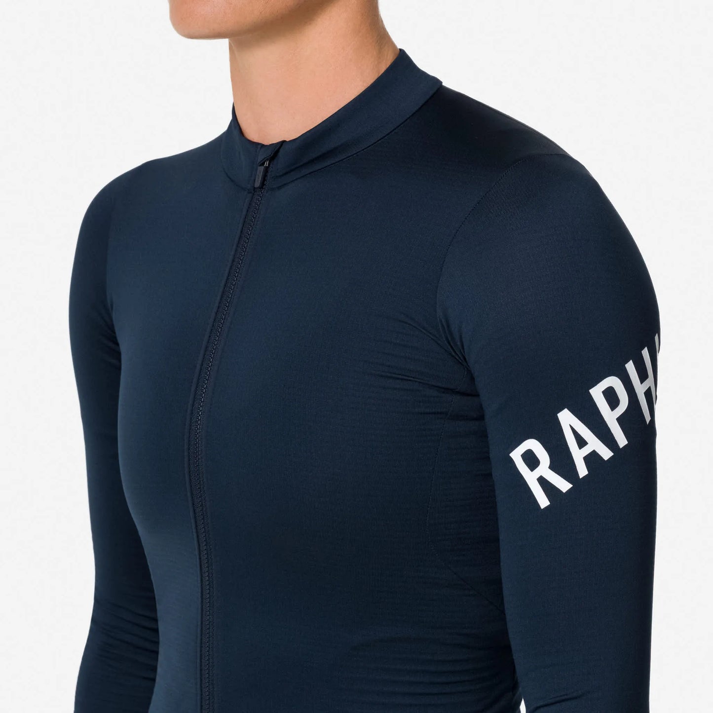 RAPHA Women Pro Team Long Sleeve Midweight Jersey - CAR Carbon
