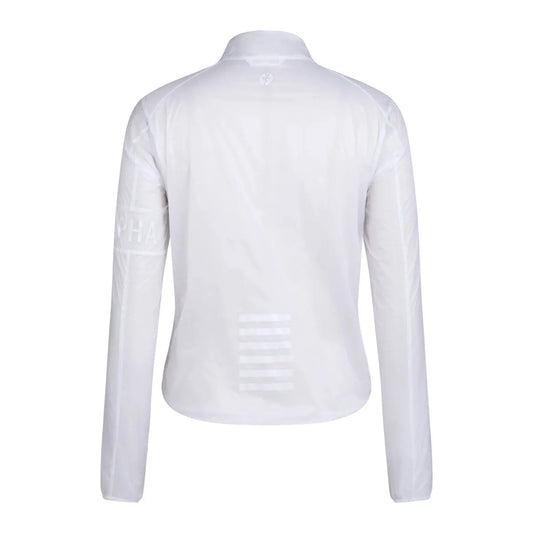 RAPHA Women Pro Team Wind Jacket Novantasei - WHT Transparent/White