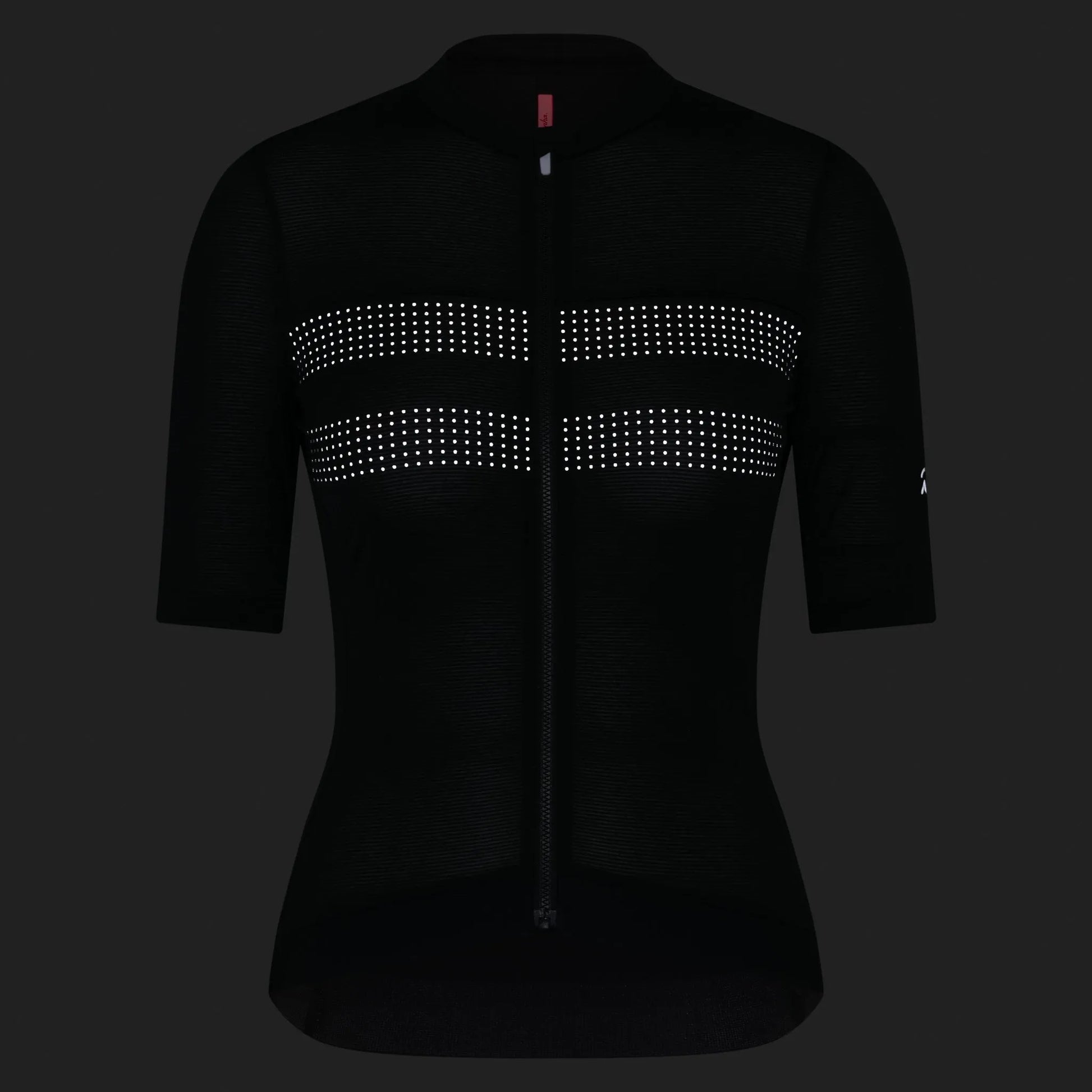 RAPHA Women's Brevet Lightweight Jersey III - Black/Black Reflective