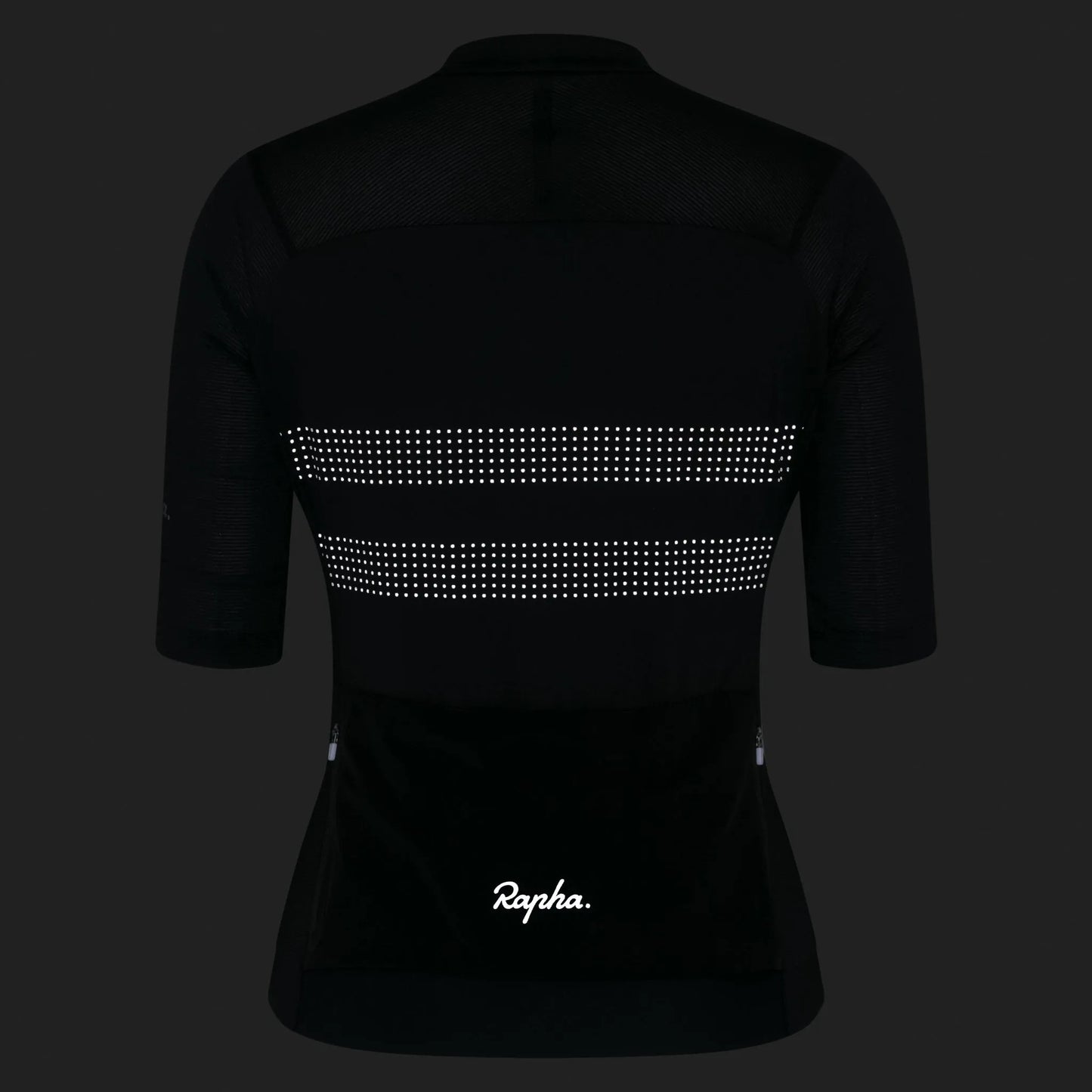 RAPHA Women's Brevet Lightweight Jersey III - Black/Black Reflective