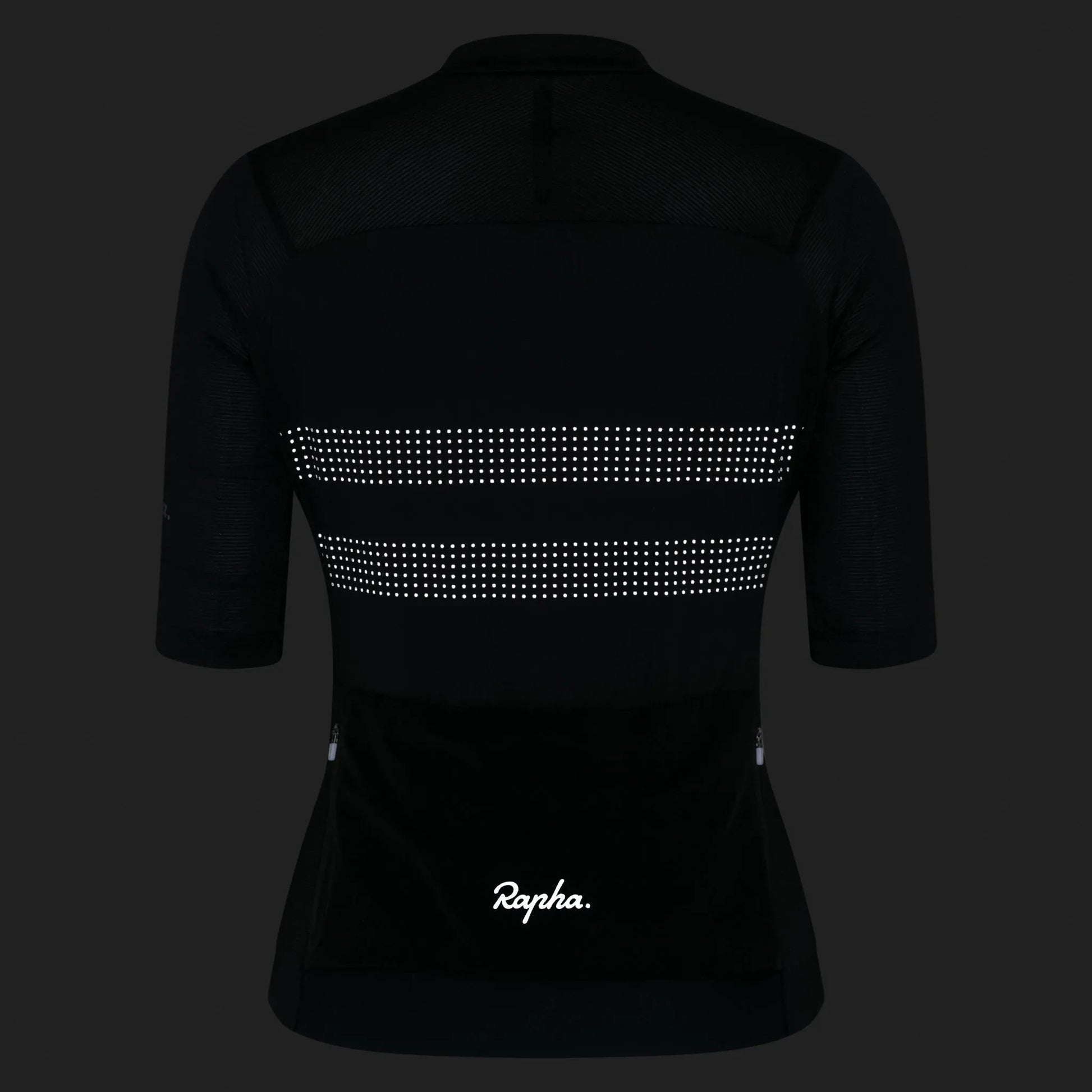 RAPHA Women's Brevet Lightweight Jersey III - Black/Black Reflective