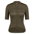 RAPHA Women's Brevet Lightweight Jersey III - Dark Olive/Silver Reflective
