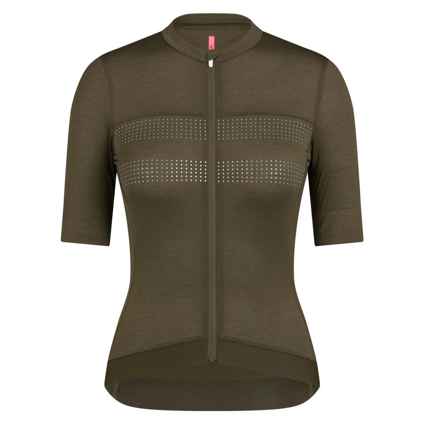 RAPHA Women's Brevet Lightweight Jersey III - Dark Olive/Silver Reflective