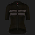 RAPHA Women's Brevet Lightweight Jersey III - Dark Olive/Silver Reflective