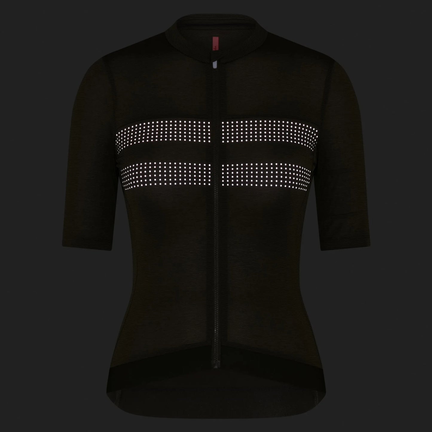 RAPHA Women's Brevet Lightweight Jersey III - Dark Olive/Silver Reflective