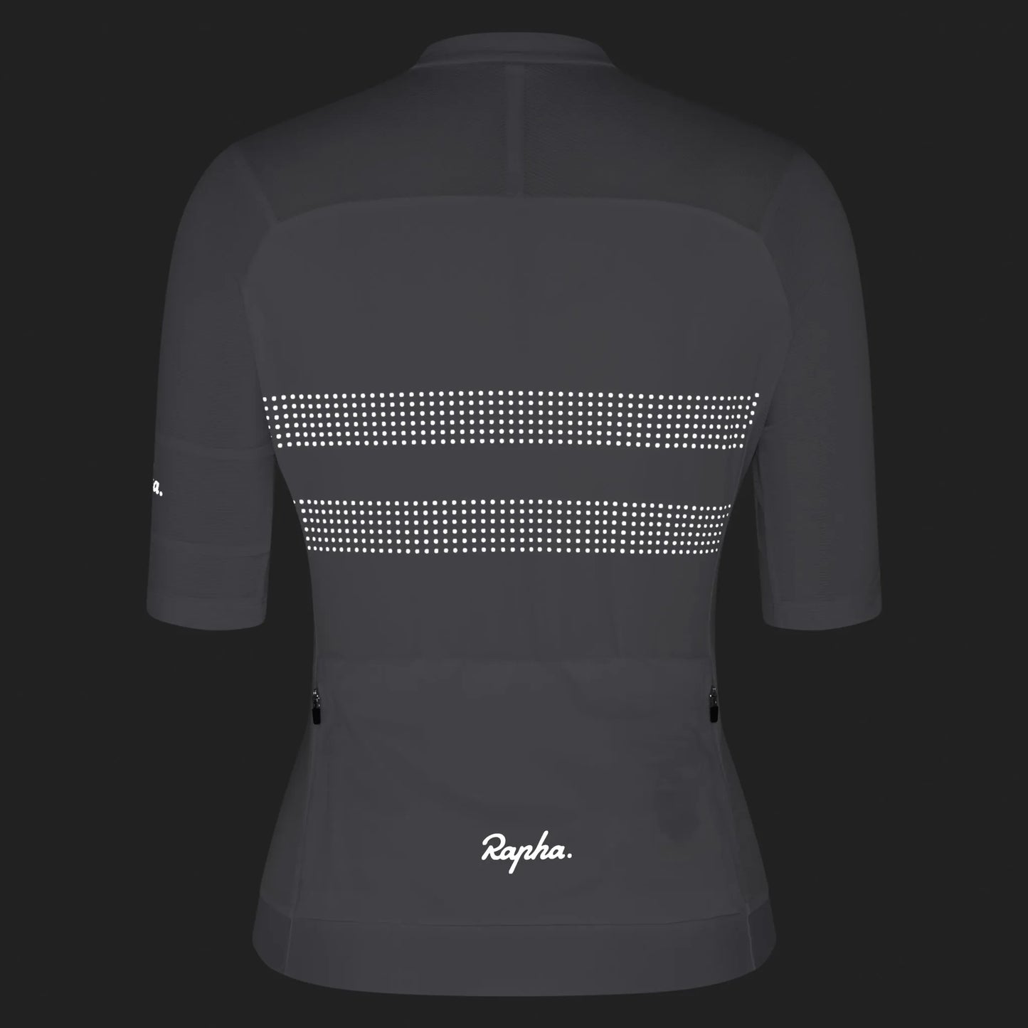 RAPHA Women's Brevet Lightweight Jersey III - White/Silver Reflective