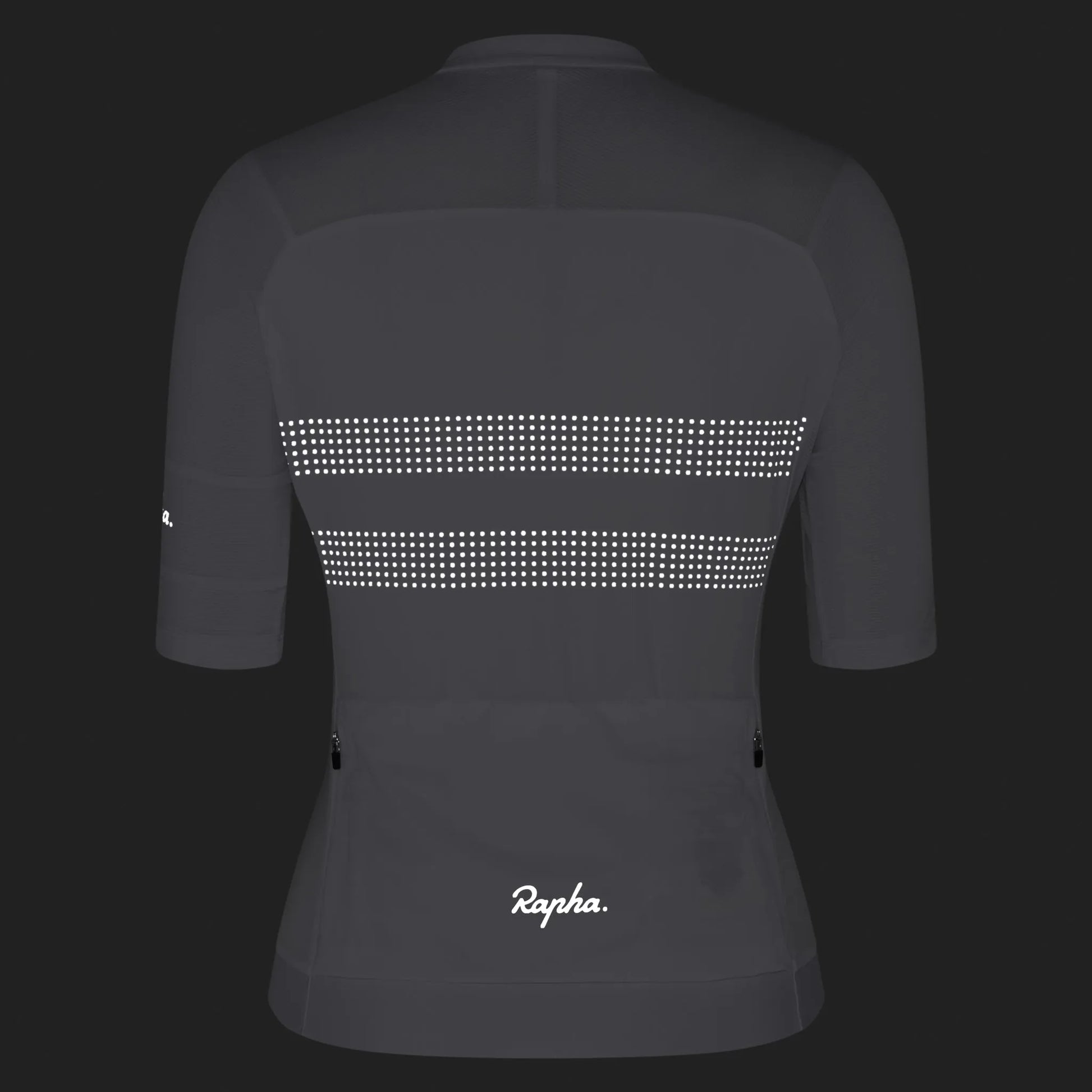 RAPHA Women's Brevet Lightweight Jersey III - White/Silver Reflective