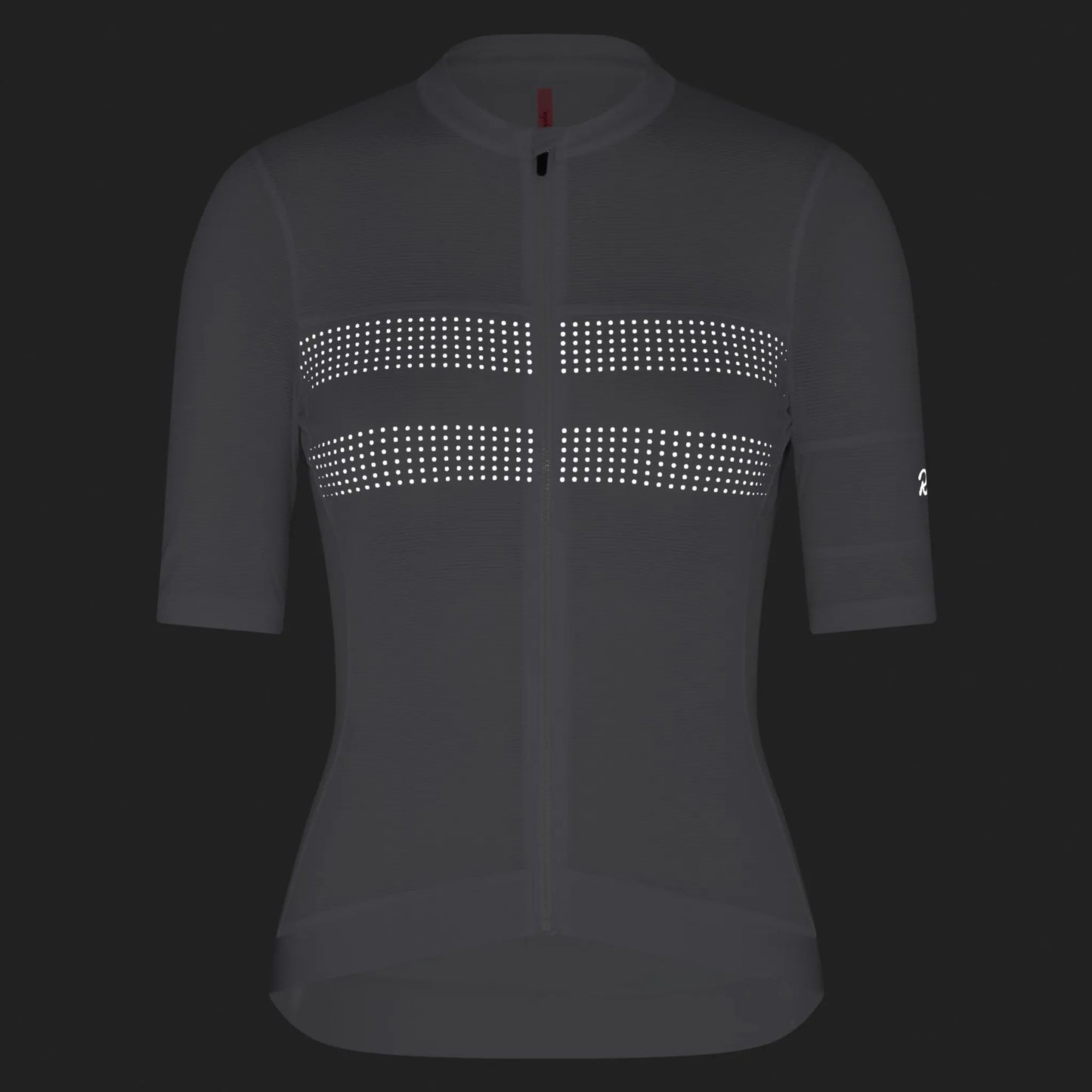 RAPHA Women's Brevet Lightweight Jersey III - White/Silver Reflective