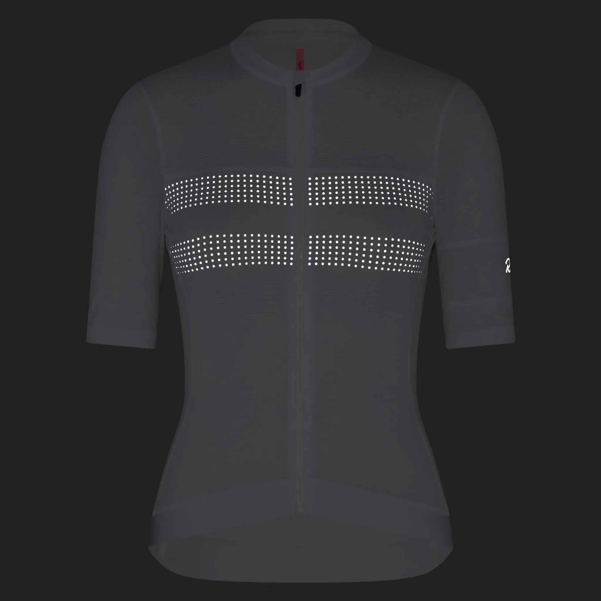 RAPHA Women's Brevet Lightweight Jersey III - White/Silver Reflective