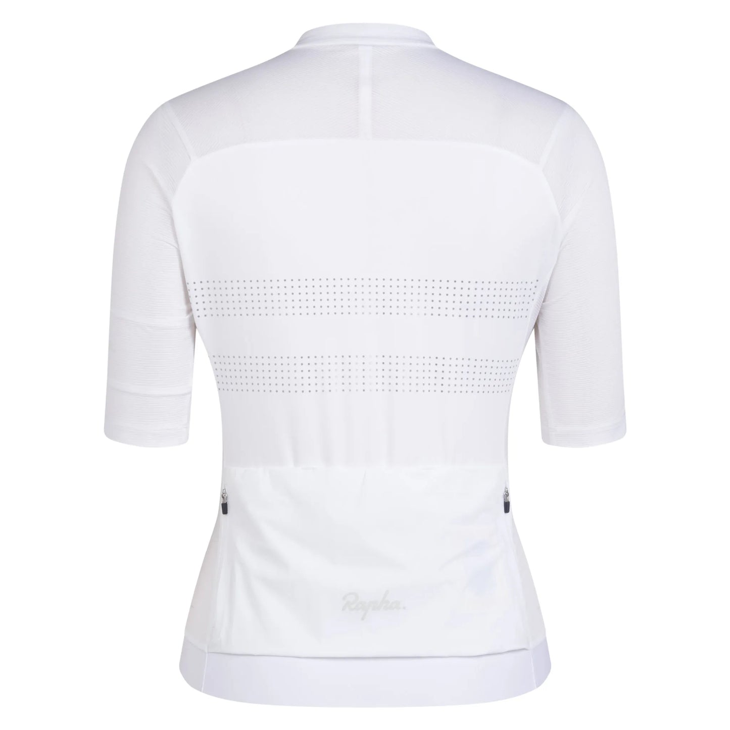 RAPHA Women's Brevet Lightweight Jersey III - White/Silver Reflective