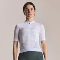 RAPHA Women's Brevet Lightweight Jersey III - White/Silver Reflective