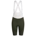 RAPHA Women's Pro Team Bib Shorts - Dark Green/White