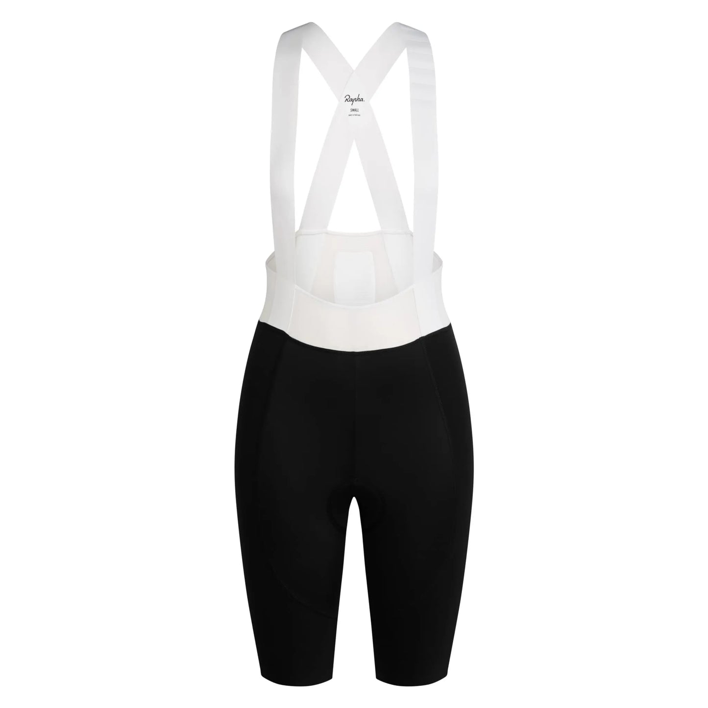 RAPHA Women's Pro Team Bib Shorts Long - BLW Black/White